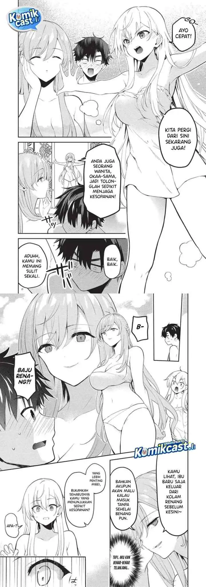 Saijo no Osewa ~Takane no Hana Darakena Meimon Kou de, Gakuin Ichi no Ojou-sama (Seikatsu Noryoku Kaimu) o Kagenagara Osewa suru Koto ni Narimashita~ chapter 29 halaman 5