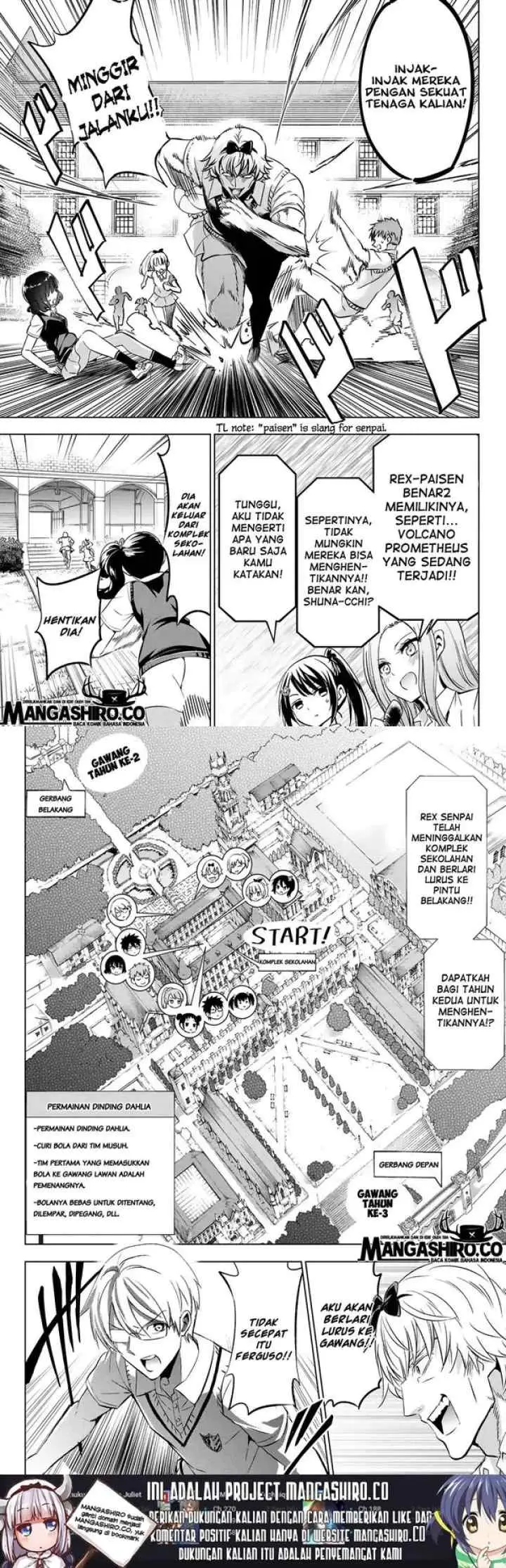 Kishuku Gakkou no Juliet chapter 94 halaman 4