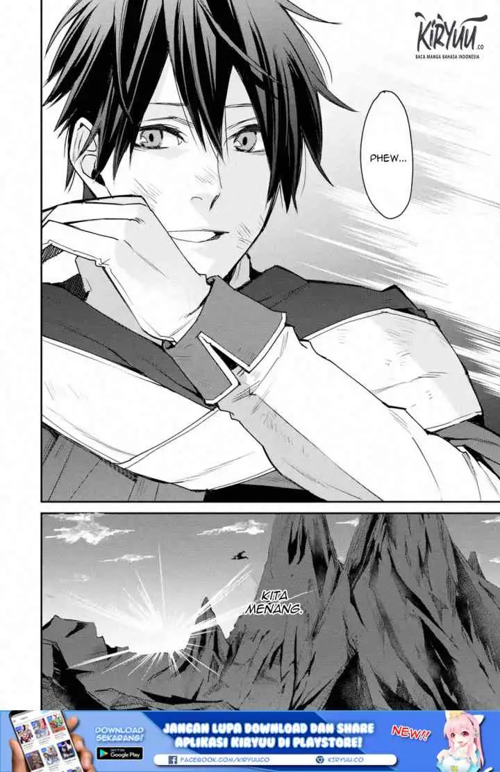 Saikyou no Madoshi. Hisa ni Ya wo Ukete Shimatta no de Inaka no Eihei ni Naru chapter 12.3 halaman 17