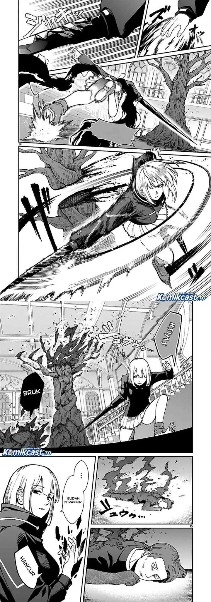 Saikyou no Maou ni Kitaerareta Yuusha Isekai Kikanshatati no Gakuen de Musou Suru chapter 37 halaman 8