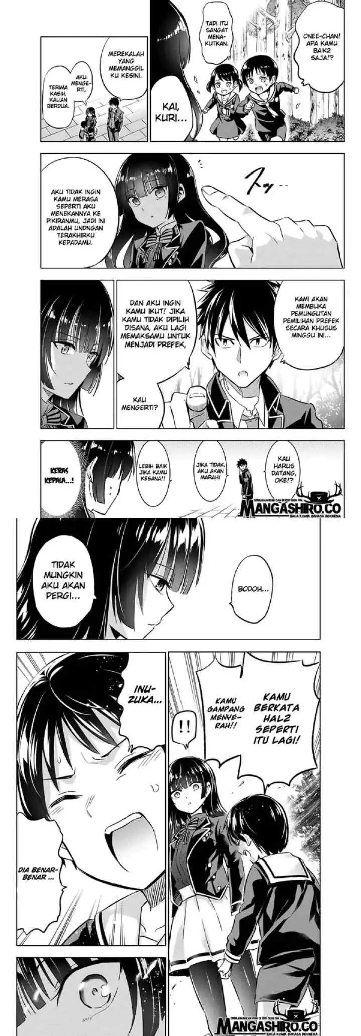 Kishuku Gakkou no Juliet chapter 91 halaman 6