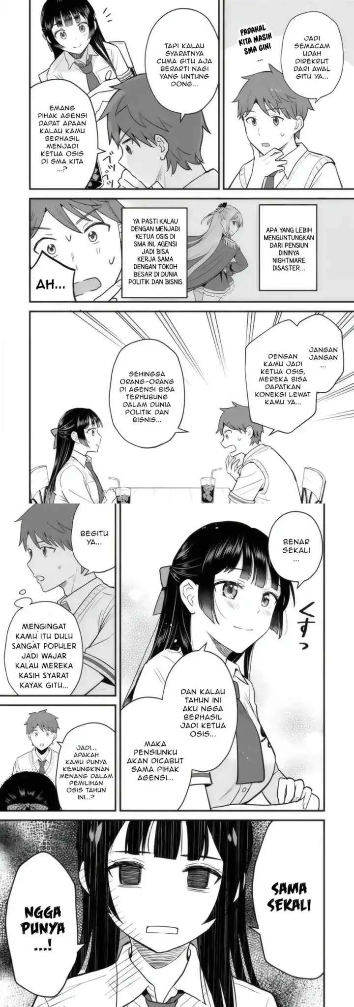 Uchi no Seiso-kei Iinchou ga Katsute Chuunibyou Idol Datta Koto wo Ore Dake ga Shitteiru chapter 2 halaman 14