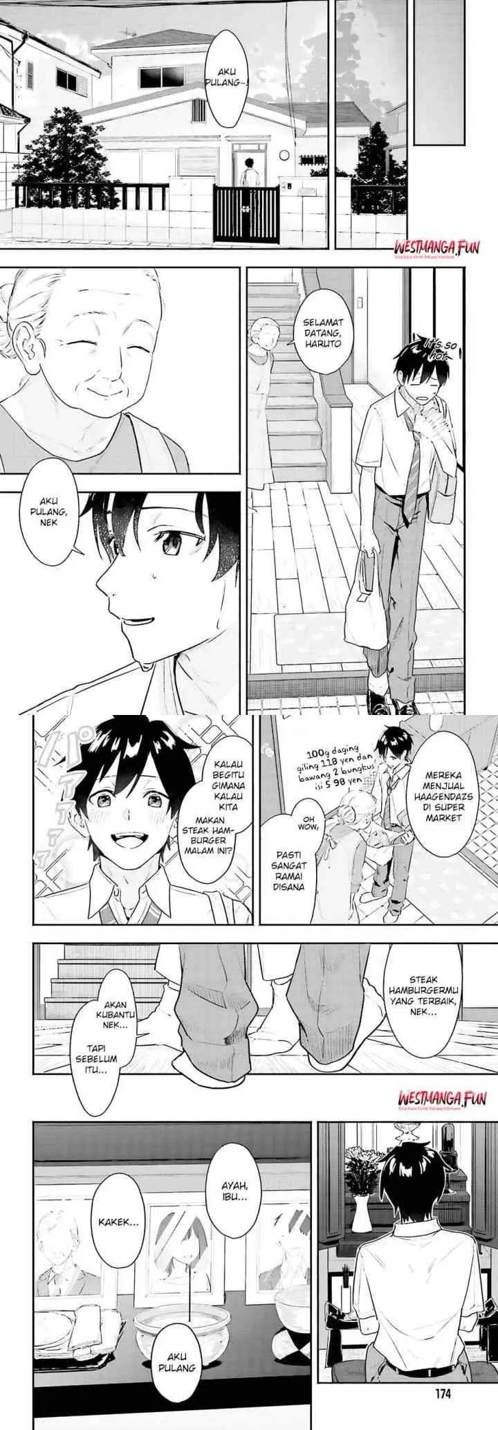 Kajidaikou no Arbeit wo Hajimetara Gakuen Ichi no Bishoujo no Kazoku ni Kiniirarechaimashita chapter 1 halaman 5