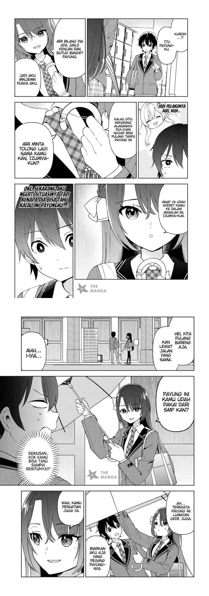 Inkyaa no ore ga sekigae de S-kyuu bishoujo ni kakomaretara himitsu no kankei ga hajimatta chapter 3 halaman 7