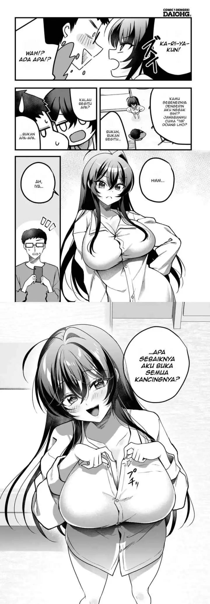 Gari Tsutomu-kun to Uraaka-san - Sanzan Osewa ni Natteiru Ero-kei Uraaka Joshi no Shoutai ga Kurasu no Idol Datta Ken chapter 10 halaman 5