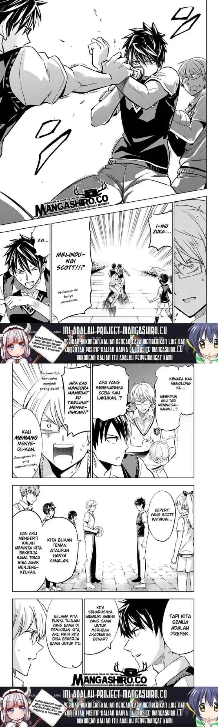 Kishuku Gakkou no Juliet chapter 95 halaman 9