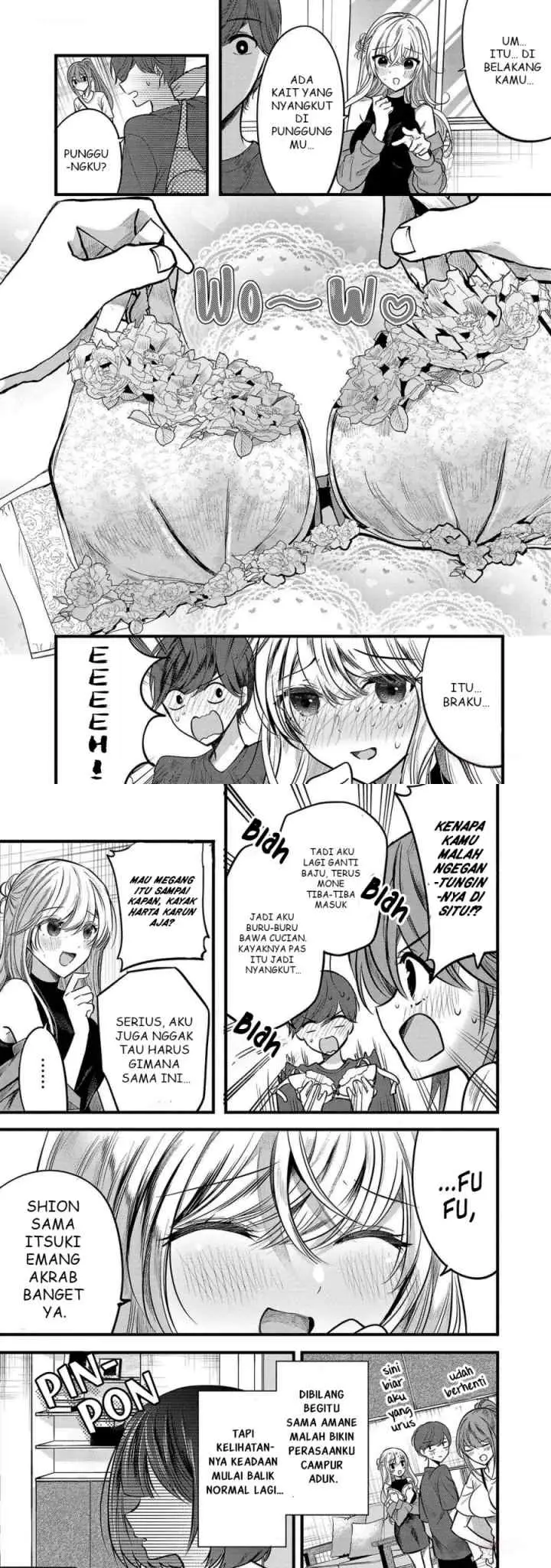 Kimi ni Koisuru Sanshimai chapter 8 halaman 4