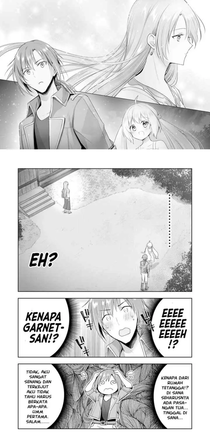 Uketsukejo ni Kokuhaku Shitakute Girudo ni Kayoitsumetara Eiyu ni Natteta chapter 3 halaman 7