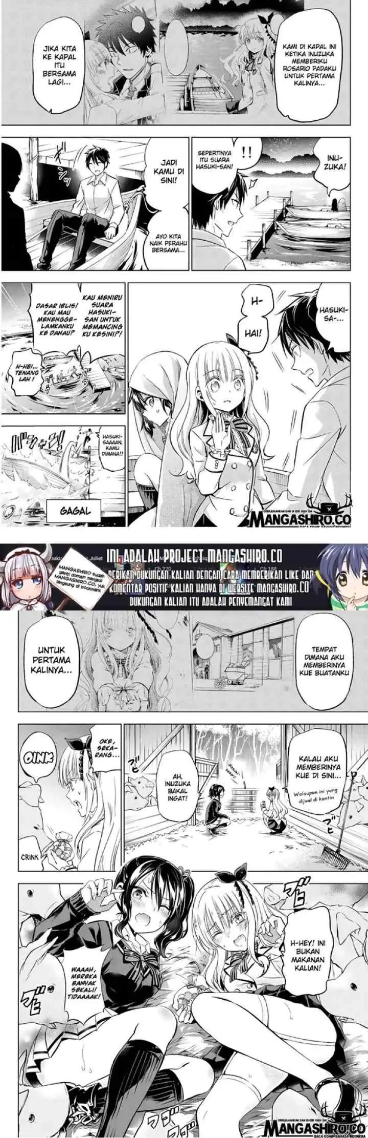 Kishuku Gakkou no Juliet chapter 77 halaman 8