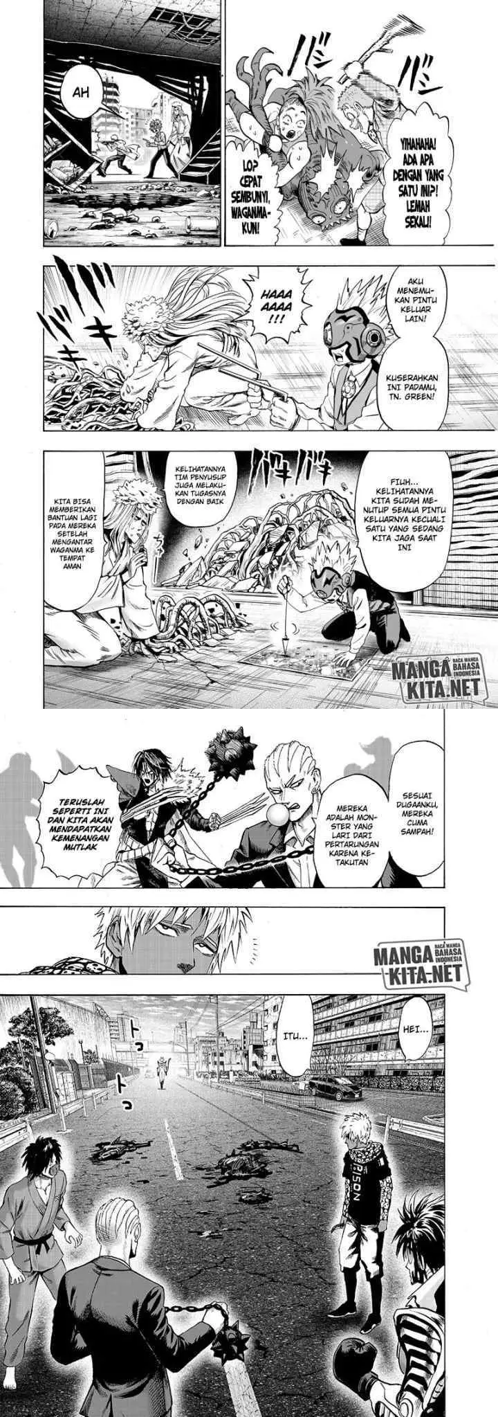 One Punch Man chapter 163 halaman 4