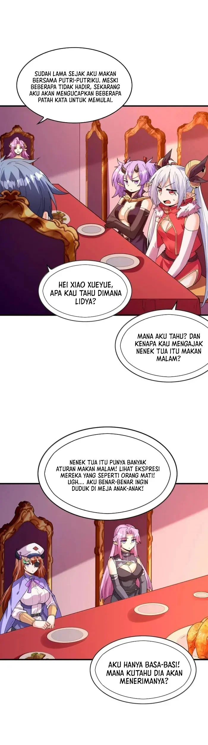 My Harem Is Entirely Female Demon Villains chapter 157 halaman 32