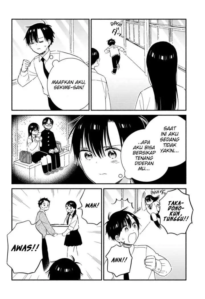 Sekimen Shinaide Sekime-san (Serialization) chapter 35 halaman 7