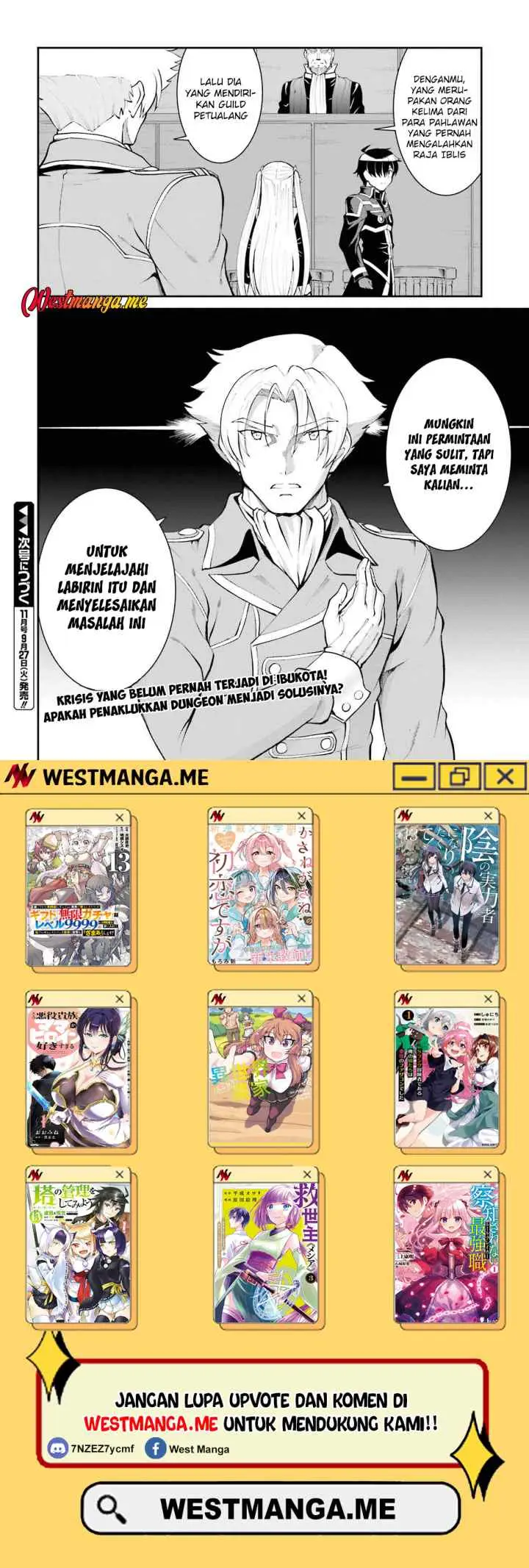 Maou Toubatsu Shita Ato, Medachitakunai node Guild Master ni Natta chapter 36 halaman 16