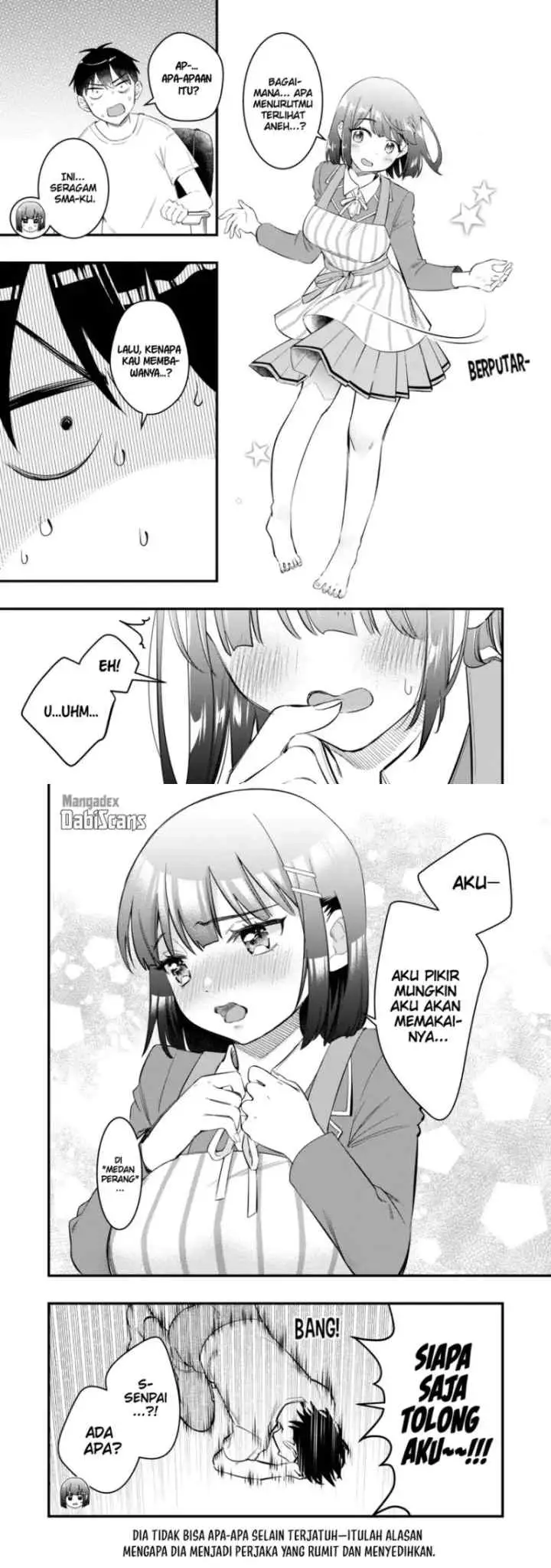 Senpai, Jitaku Keibiin no Koyou wa Ikaga Desu ka? chapter 9 halaman 11