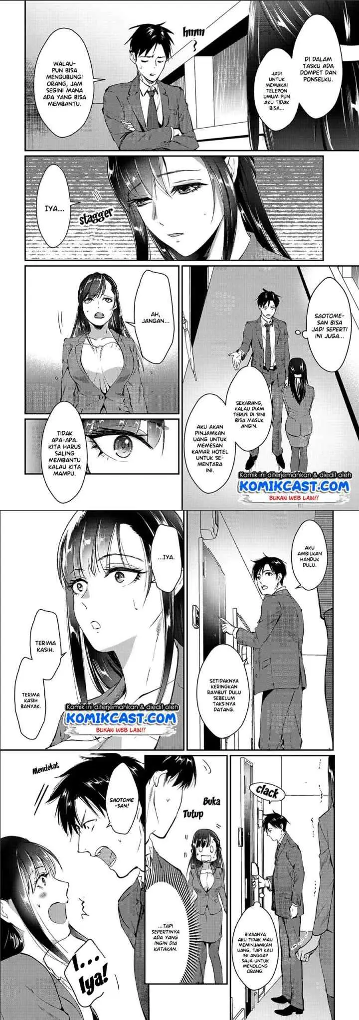It's Fun Having a 300,000 yen a Month Job Welcoming Home an Onee-san Who Doesn't Find Meaning in a Job That Pays Her 500,000 yen a Month chapter 1 halaman 4