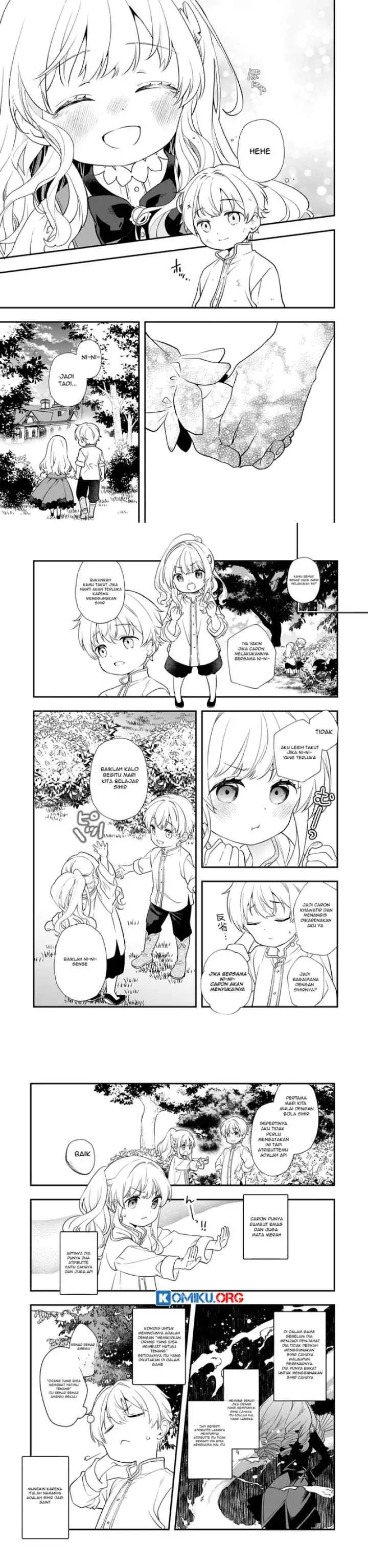 Shinu Unmei ni Aru Akuyaku Reijou no Ani ni Tensei shitanode, Imouto wo Sodatete Mirai wo Kaetai to Omoimasu ~Sekai Saikyou wa Ore dakedo, Sekai Saikawa wa Imouto ni Chigainai~ chapter 2 halaman 14