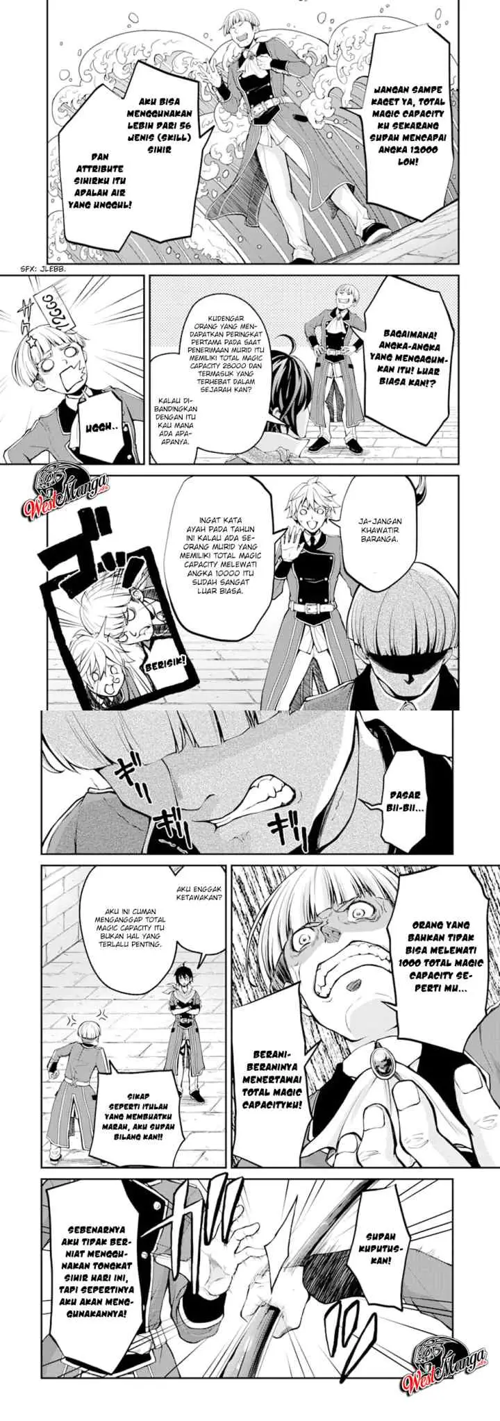Saisoku Musou No B-Kyuu Mahou Tsukai: Ippatsu Utareru Mae Ni Senpatsu Uchikaesu! chapter 4.1 halaman 4