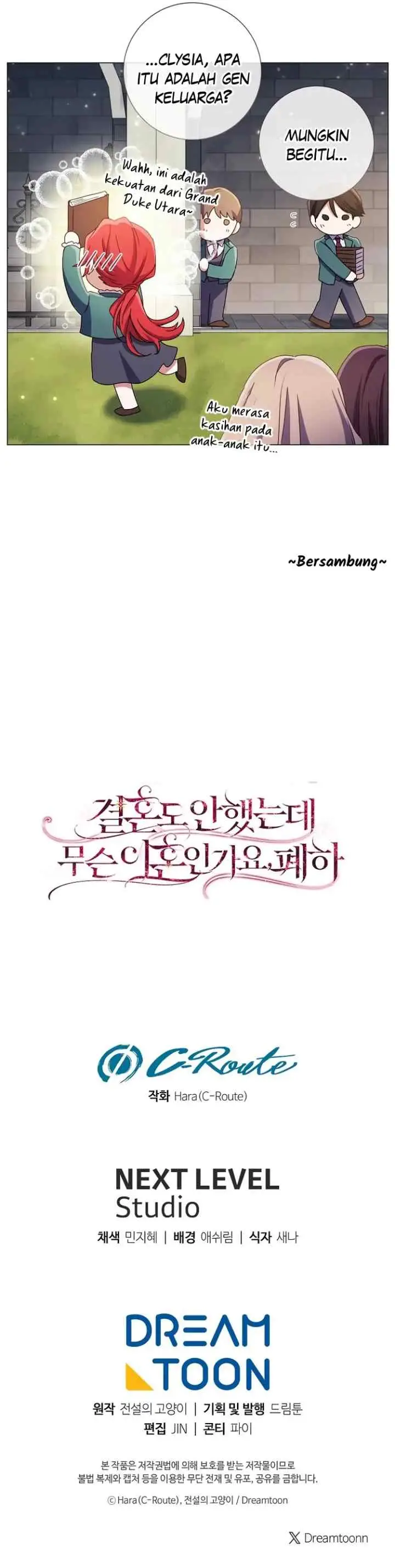 I'm Not Even Married, What Divorce, Your Majesty? chapter 37.5 halaman 17