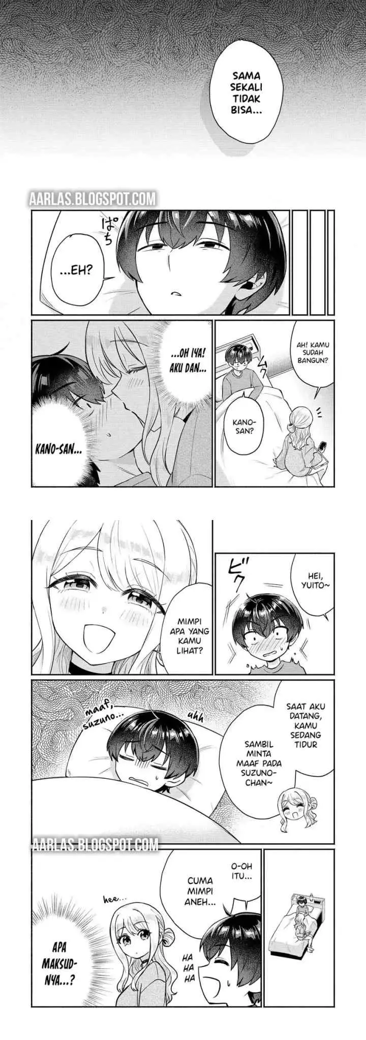 Douyara Ore wa Imadoki Gal na Toshiue Osananajimi kara Gekiomo Kanjou wo Mukerareteiru Rashii chapter 9 halaman 6