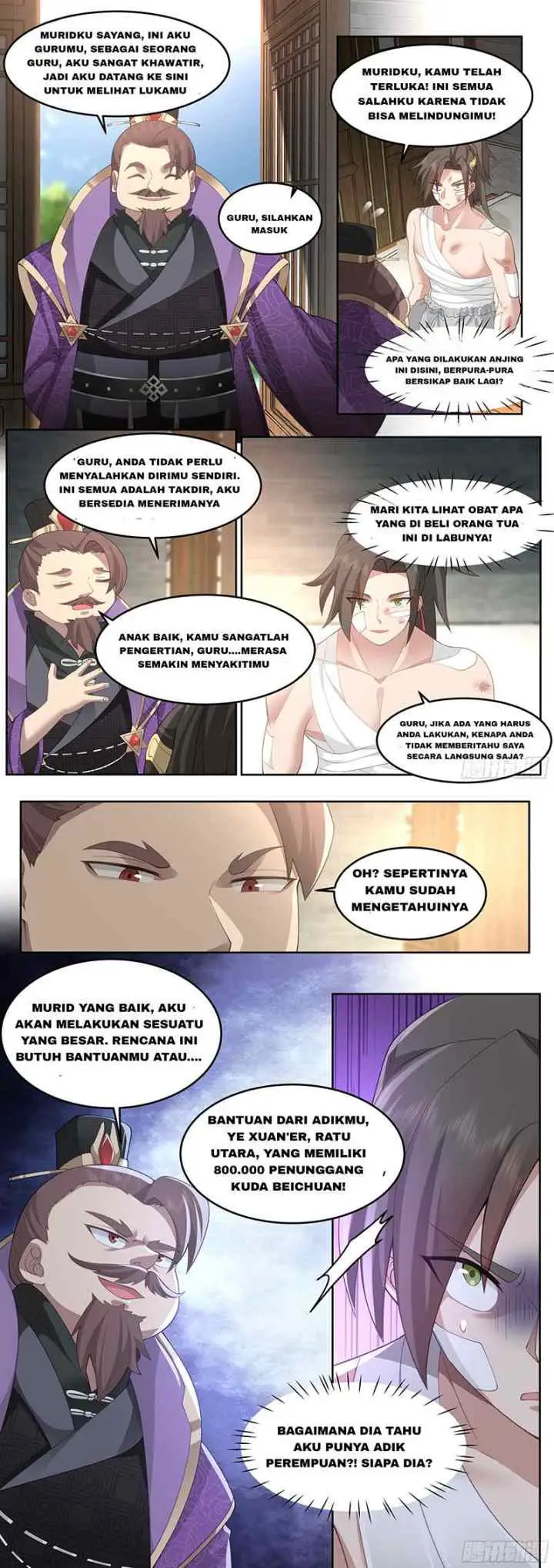 The Villain's Senior Brother And His Junior Sisters Are All Yanderes chapter 43 halaman 9