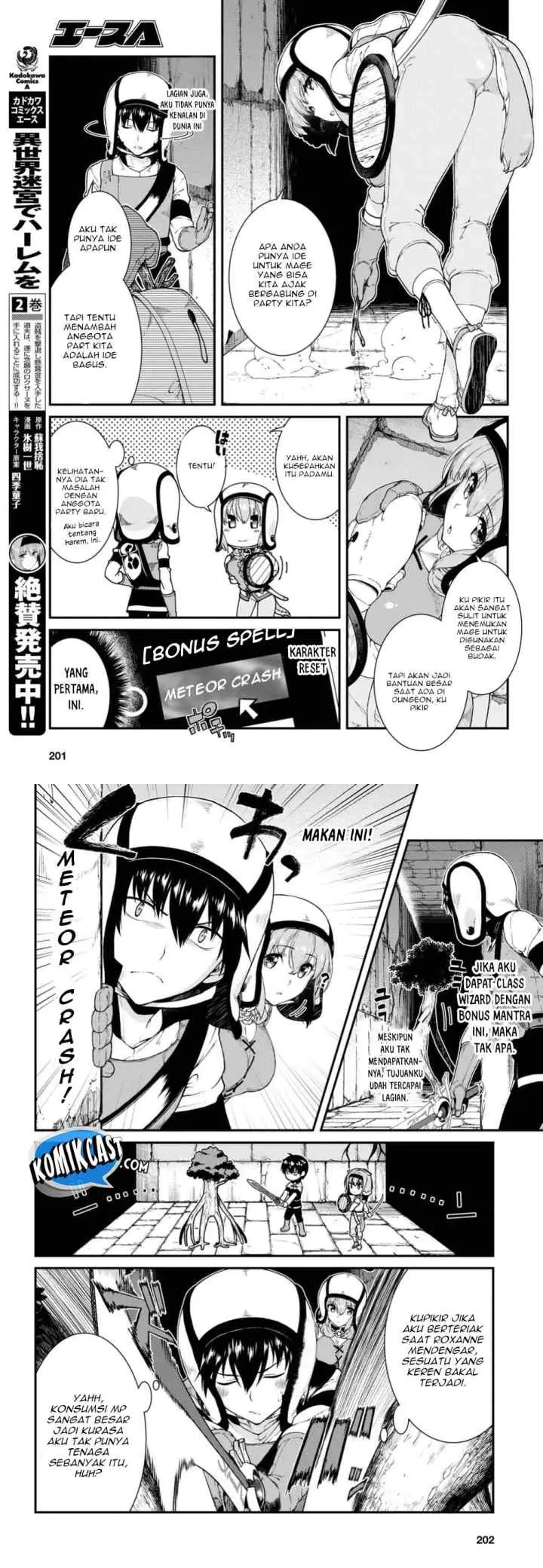 Isekai Meikyuu de Harem wo chapter 15 halaman 4