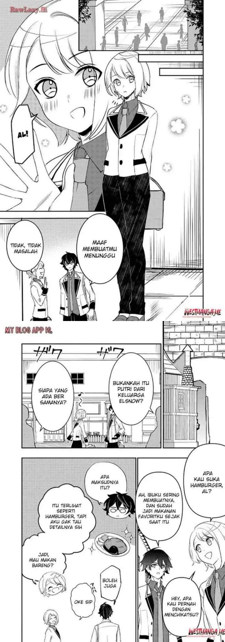 Tensei Maou no Yuusha Gakuen Musou chapter 8 halaman 8