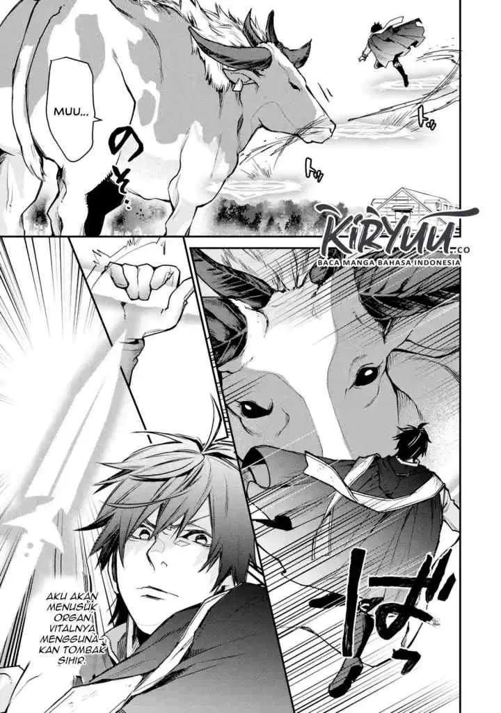 Saikyou no Madoshi. Hisa ni Ya wo Ukete Shimatta no de Inaka no Eihei ni Naru chapter 7.2 halaman 7