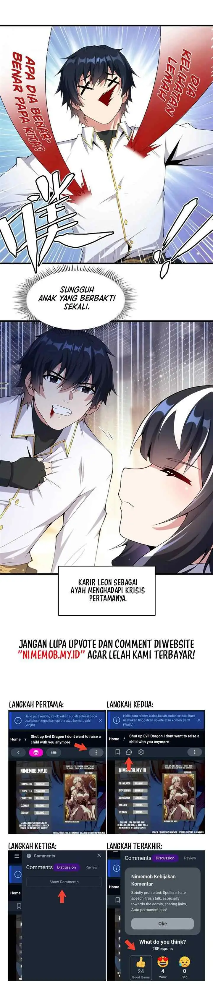 Shut Up, Evil Dragon, I Don't Want to Raise a Child With You Anymore chapter 6 halaman 19