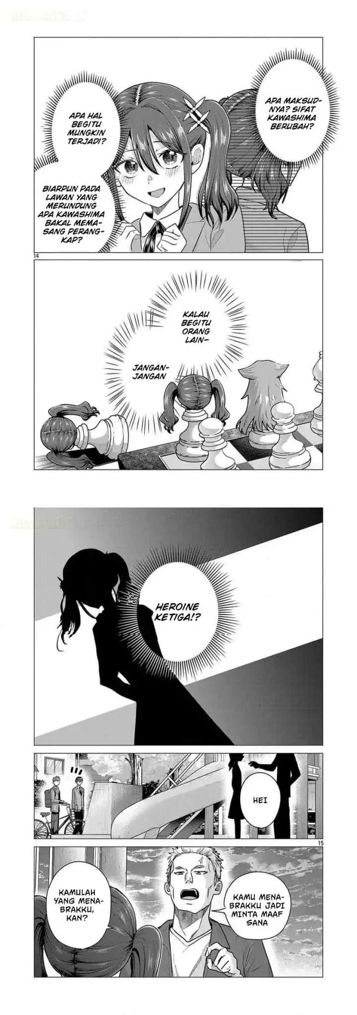 Make Heroine wo Katasetai!! chapter 12 halaman 8