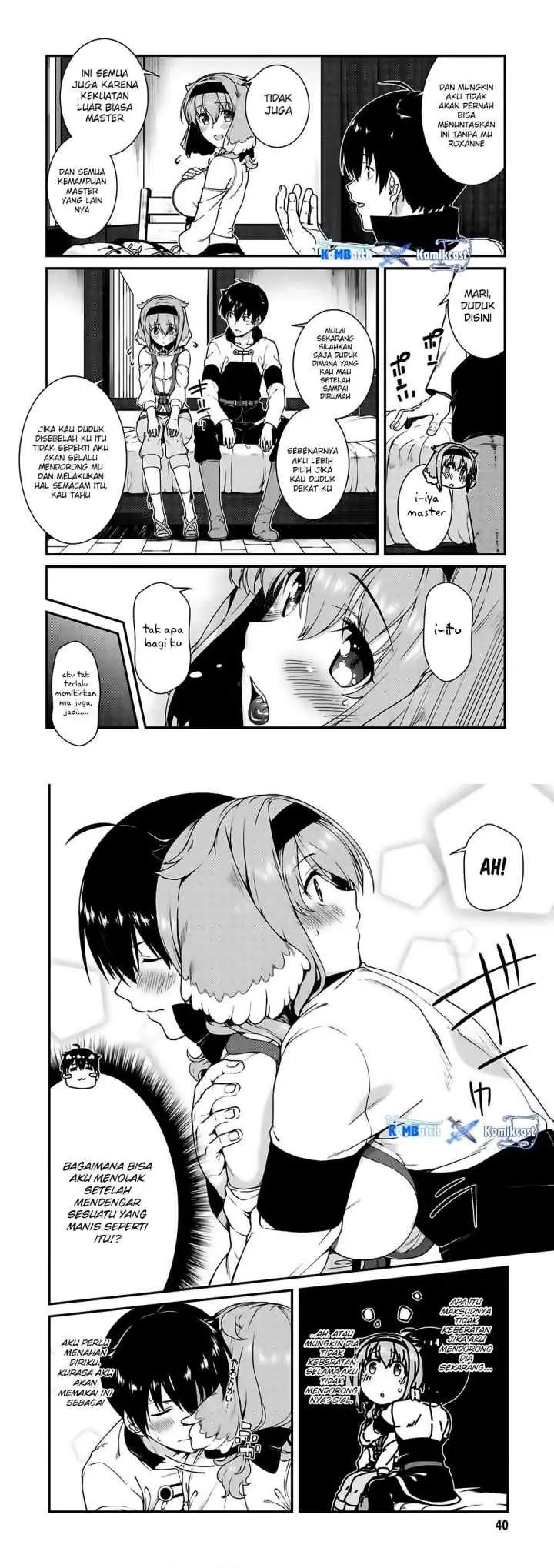 Isekai Meikyuu de Harem wo chapter 14 halaman 8