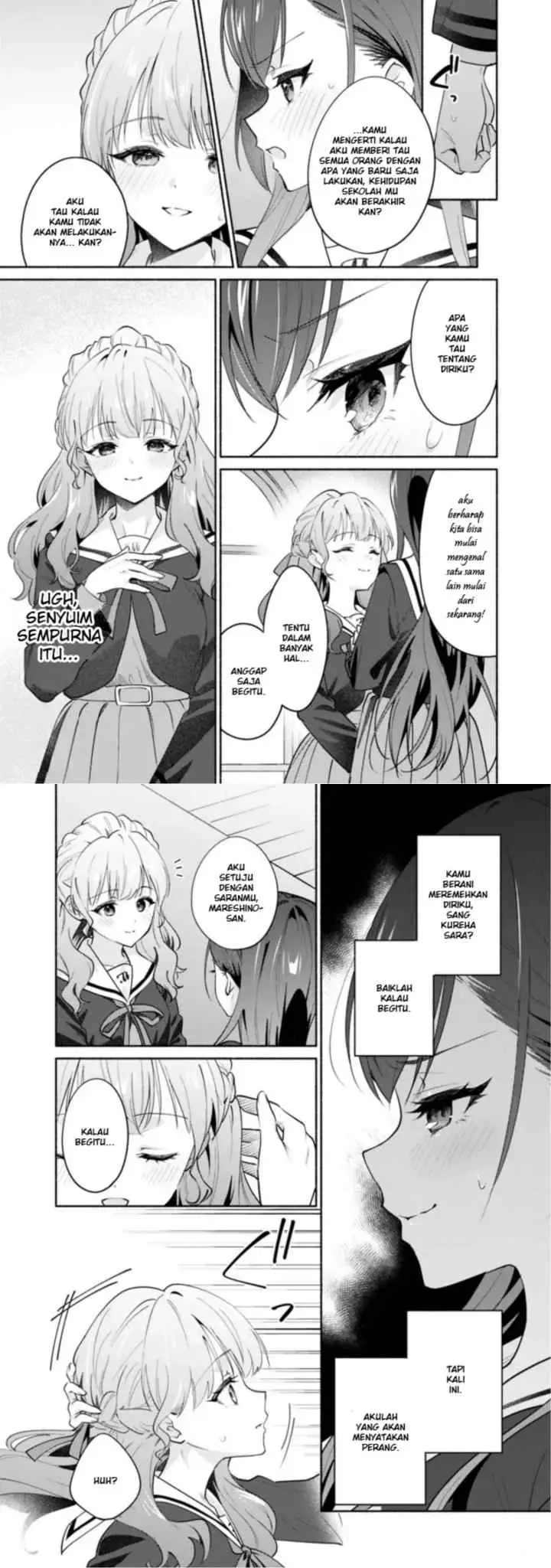 A Yuri Story About Breaking a Pretty Girl Who Keeps Insisting -I Won't Lose- Into Submission chapter 4 halaman 8