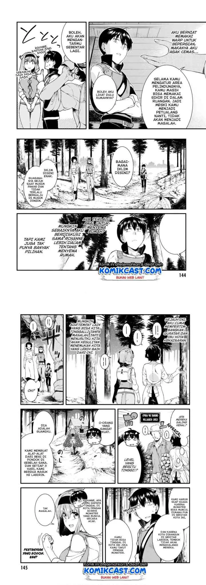Isekai Meikyuu de Harem wo chapter 24 halaman 7