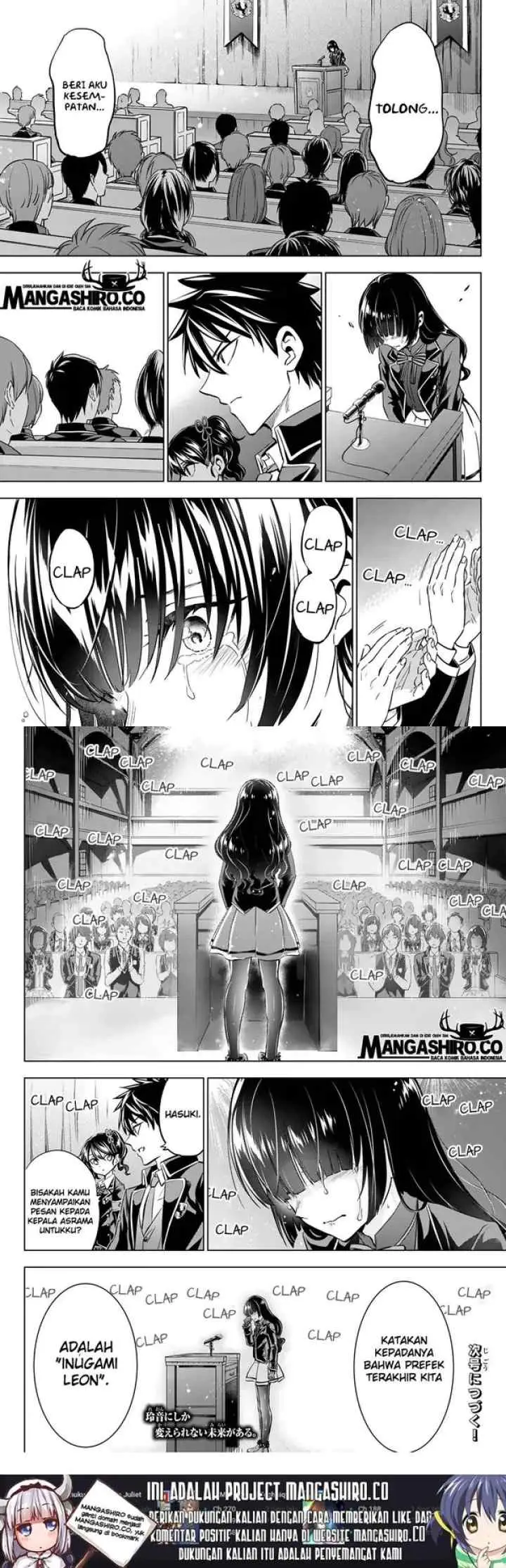 Kishuku Gakkou no Juliet chapter 91 halaman 11