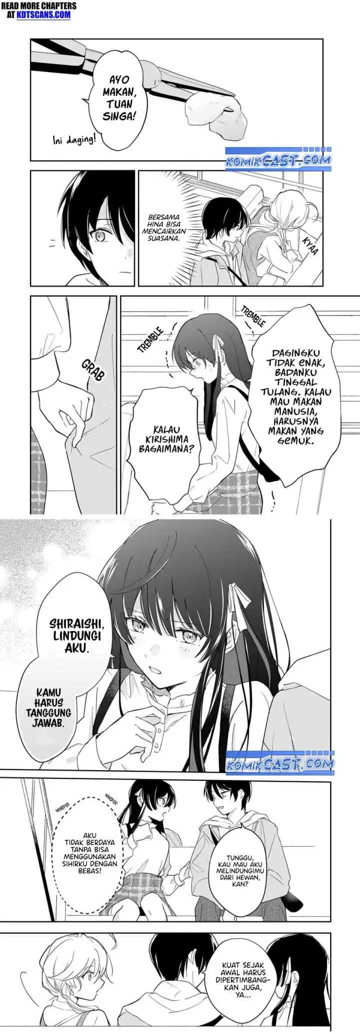 Eiyuu to Majo no Tensei Rabu Kome chapter 8 halaman 9