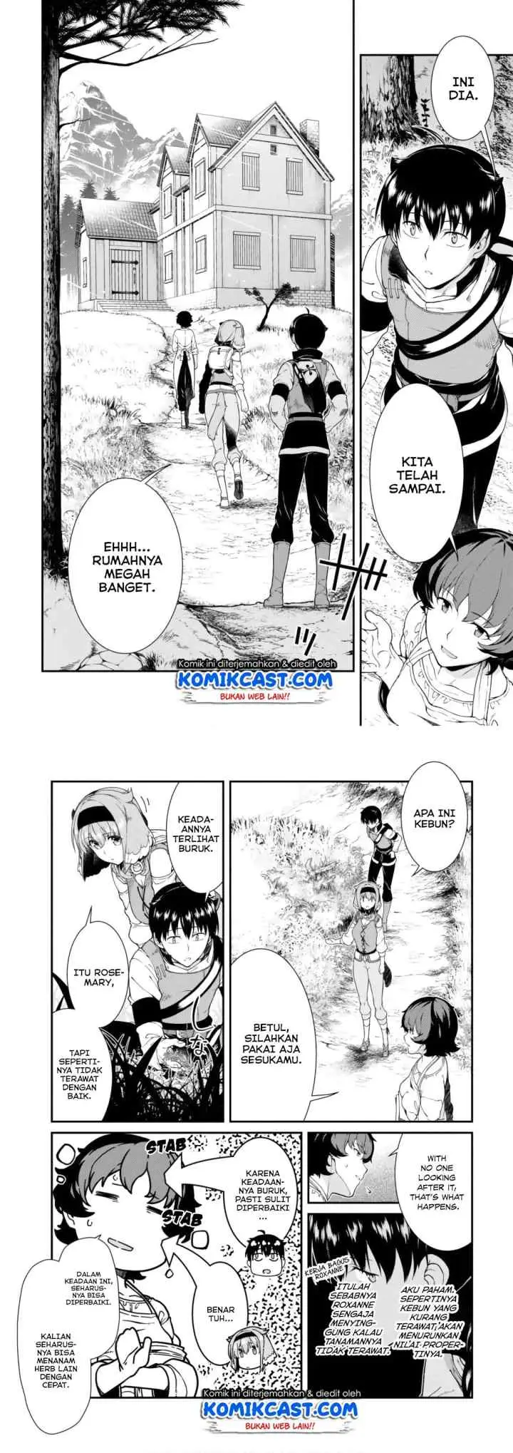 Isekai Meikyuu de Harem wo chapter 24 halaman 8