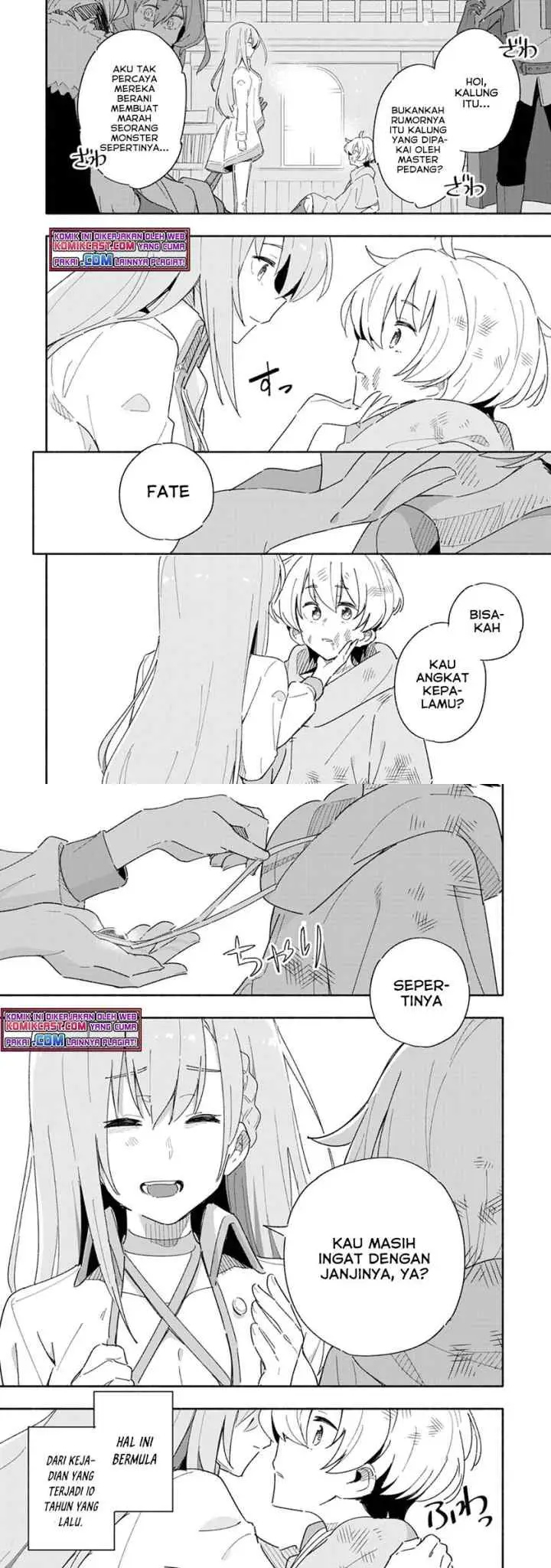 Shourai Kekkon Shiyoune, To Yakusoku Shita You Najimi Ga Tsurugi Hijiri Ninatte Kaette Kita chapter 1 halaman 18