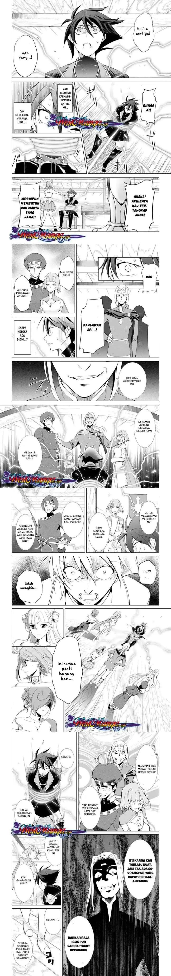 Shikkoku Tsukai no Saikyo Yusha Nakama Zen'in ni Uragira Retanode Saikyo no Mamono chapter 1 halaman 12