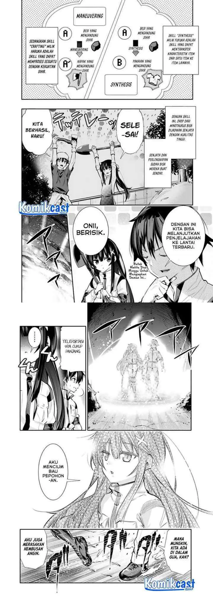 Chikashitsu Dungeon: Binbou Kyoudai wa Goraku wo Motomete Saikyou e chapter 17 halaman 4