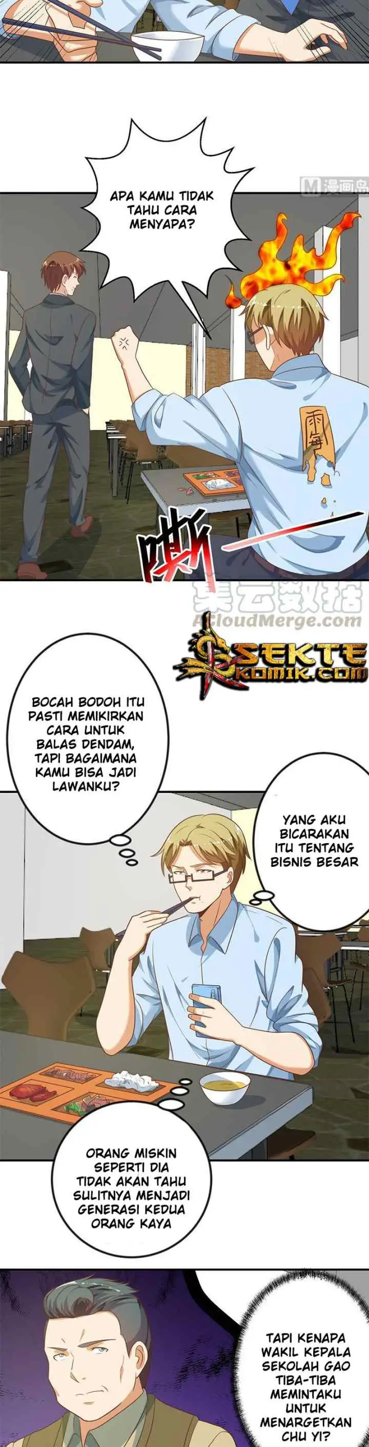 Cultivation Return on Campus chapter 133 halaman 5