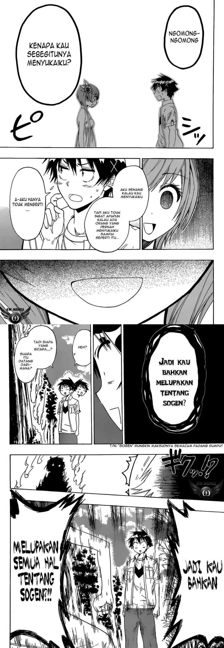 Nisekoi chapter 35 halaman 13