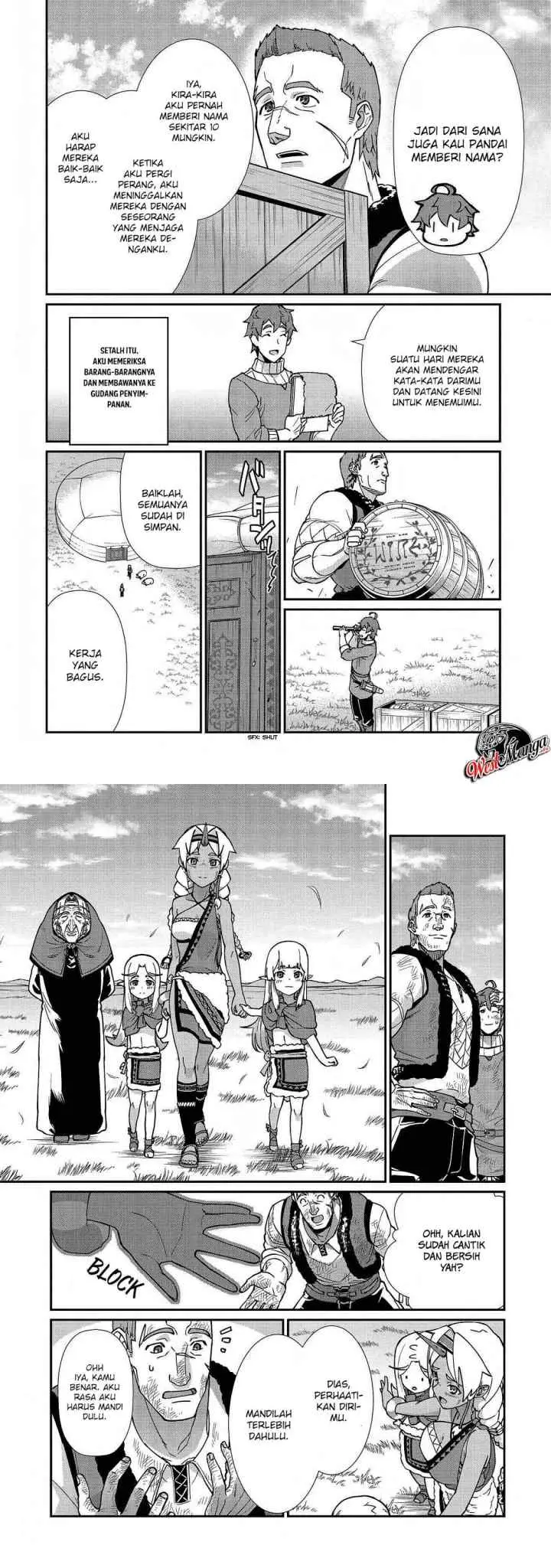 Ryoumin 0-nin Start no Henkyou Ryoushusama chapter 8 halaman 6