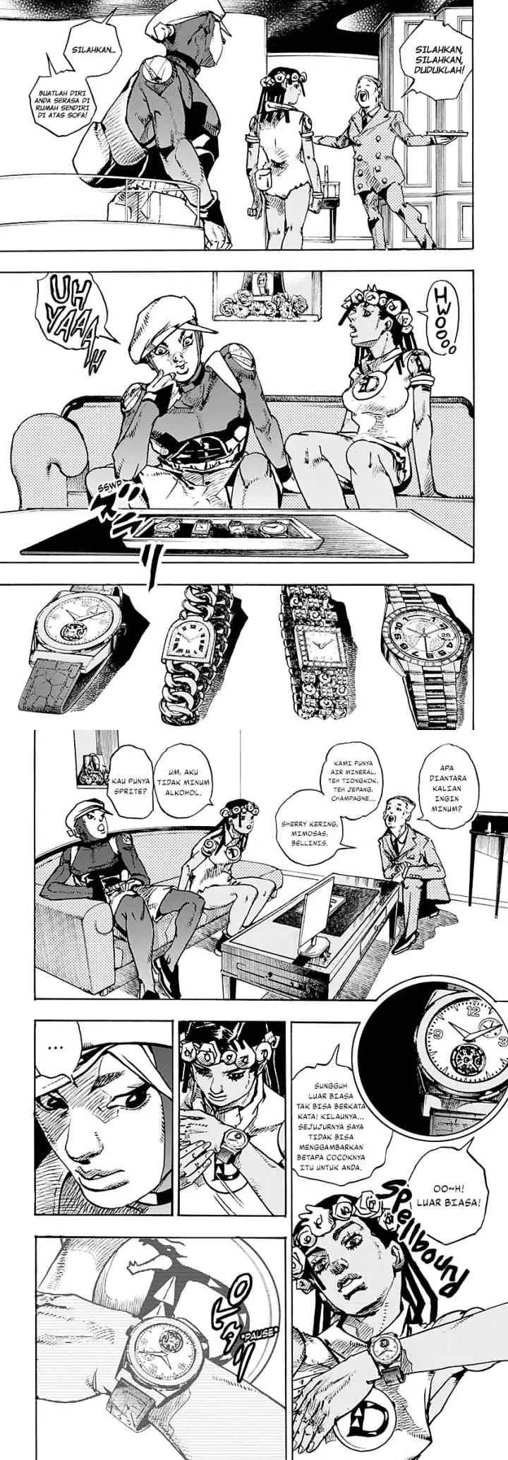 Jojo no Kimyou na Bouken - Jojolands chapter 8 halaman 13