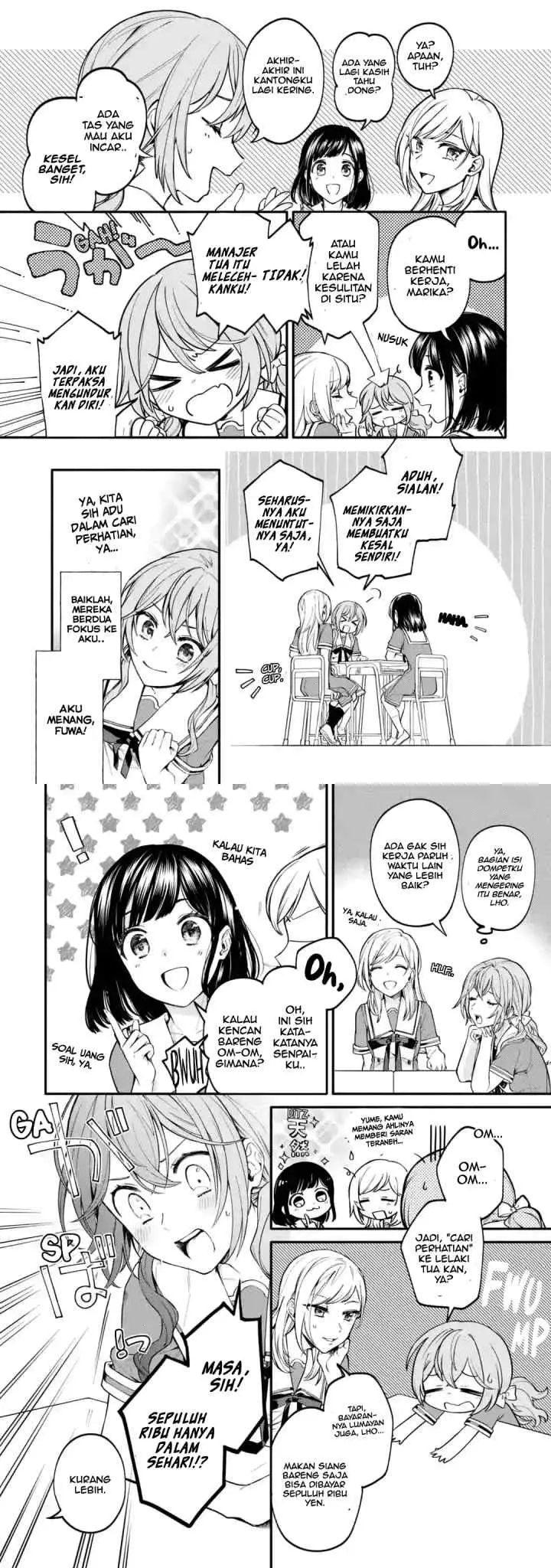 Onna Doushi to ka Arienai deshou to Iiharu Onna no ko wo, Hyakunichi kan de Tetteiteki ni Otosu Yuri no Ohanashi chapter 1 halaman 6