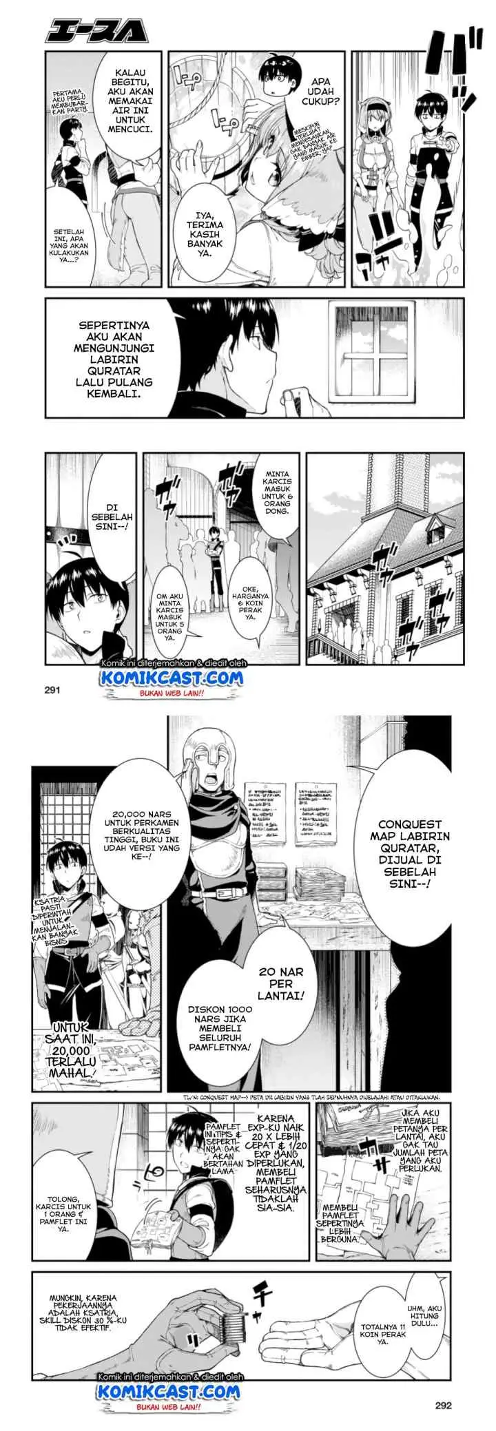 Isekai Meikyuu de Harem wo chapter 26 halaman 9