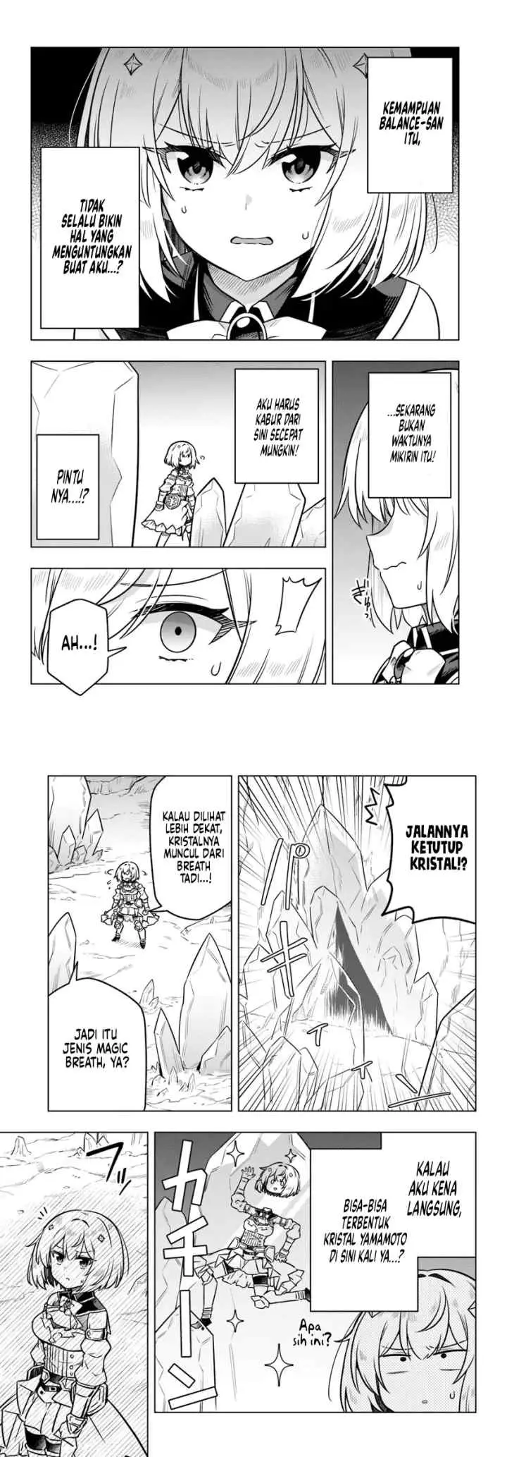 Desugemu ni Makikomareta Yamamoto-san, Kimama ni Gemu Baransu wo Hokai Saseru chapter 8 halaman 5