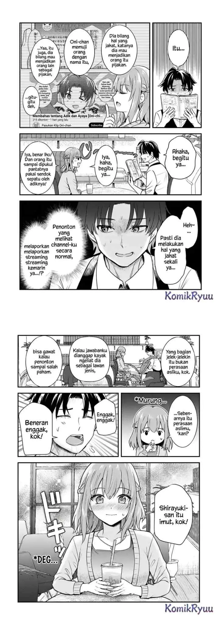 Aori-kei Game Haishinsha (Hatachi), Haishin no Kiri Wasure ni Yori Ii Hito Baresuru chapter 7 halaman 4
