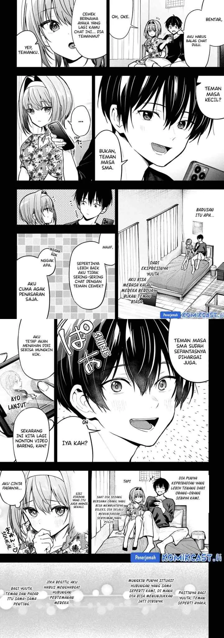 Kanojo ni Uwaki Sareteita Ore ga Koakuma na Kouhai ni Natsukarete Imasu chapter 31 halaman 7