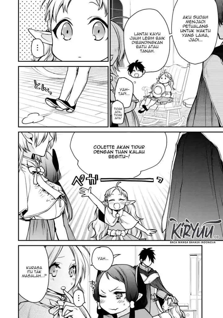 Saikyou no Madoshi. Hisa ni Ya wo Ukete Shimatta no de Inaka no Eihei ni Naru chapter 9.1 halaman 11
