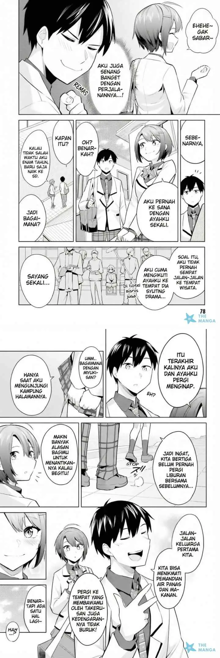 Jitsu wa Gimai (Imouto) deshita. ~Saikin de Kitagiri no Otouto no Kyorikan ga Yatara Chikaiwake~ chapter 18 halaman 5
