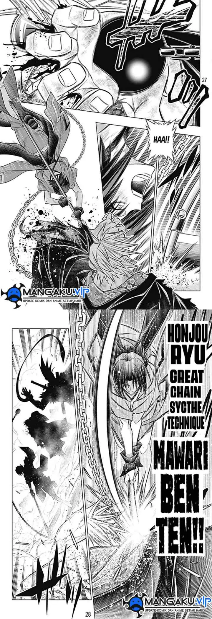 Rurouni Kenshin: Hokkaido-hen chapter 54 halaman 14